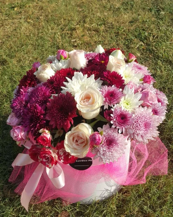 Blossom Muse – Gorgeous Mixed Flower Box for Her | Gift Shop Islamabad - Image 2