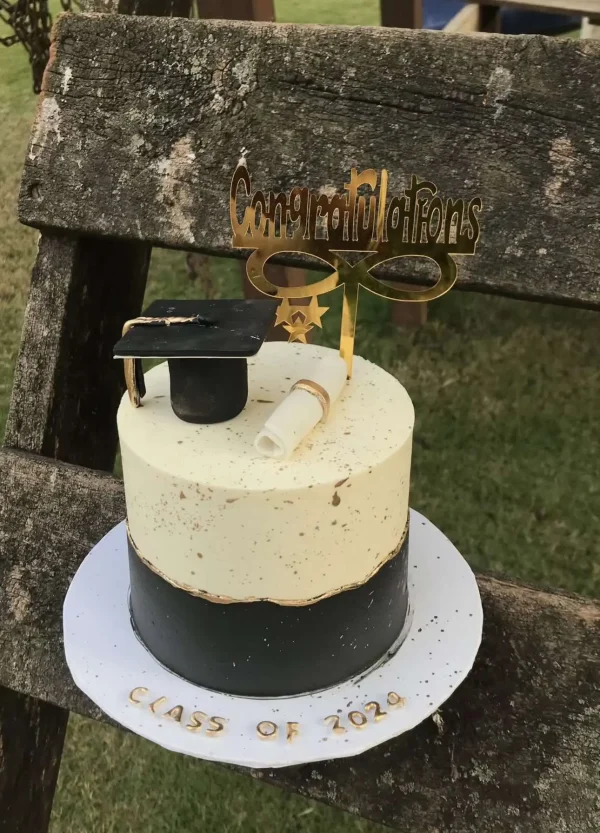 Capstone Delight customized graduation cake in Islamabad by Gift Shop Islamabad